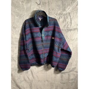 Vintage Pendleton Aztec Blanket Jacket Coat Size XL